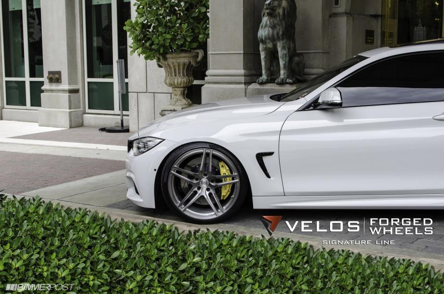  BMW 435i on Velos Designwerks Wheels 2014 года  (фото 4 из 9)